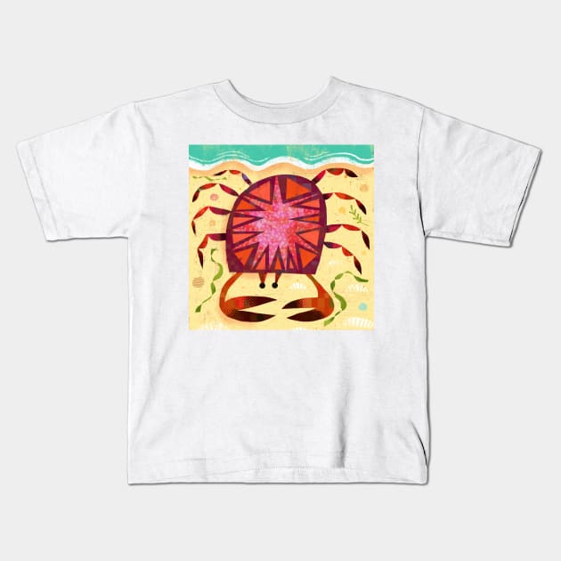 Crab! Kids T-Shirt by Gareth Lucas